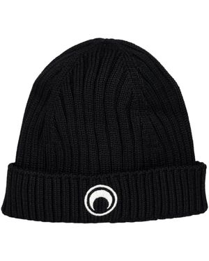 Marine Serre Beanies - Black