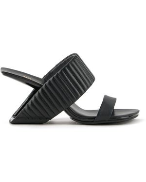United Nude Heeled Mules - Black