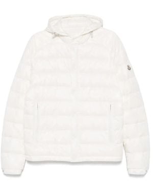 Moncler Weiße Gliere Jacke