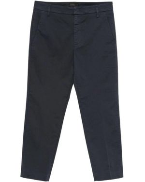 Dondup Cropped Trousers - Blue