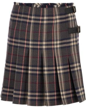 Burberry Short Skirts - Black