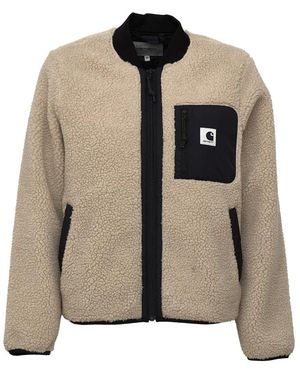Carhartt Fitness ,Nylon Janet Liner Sherpa Fleece Jas - Naturel
