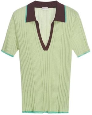 Roberto Collina Polo Shirts - Green