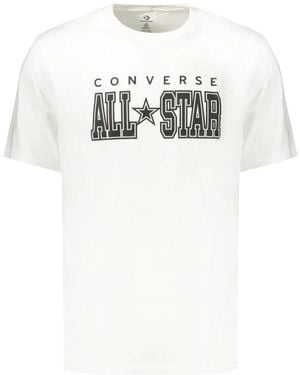 Converse T-Shirts - Blanc