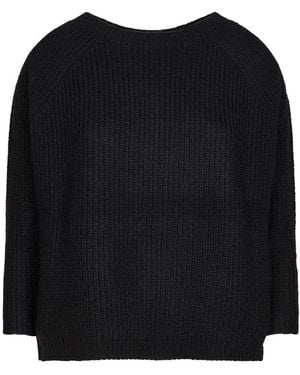Max Mara Round-Neck Knitwear - Black
