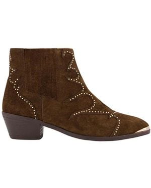 Toral Cowboy Boots - Brown