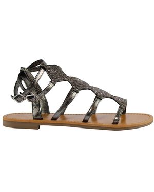 Les Tropeziennes Flat Sandals - Bruin
