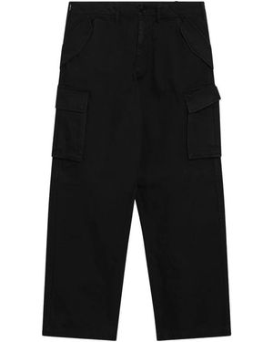 Burberry Straight Trousers - Zwart