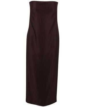 Loulou de Saison Midi Dresses - Brown