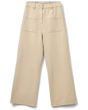 Sofie Schnoor Cropped Trousers - Natural