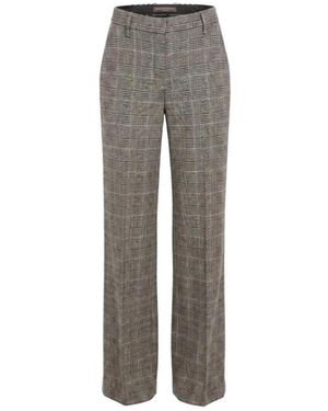 Ermanno Scervino Broeken ,Bruin ,Wijde Pijpenbroek - Grijs