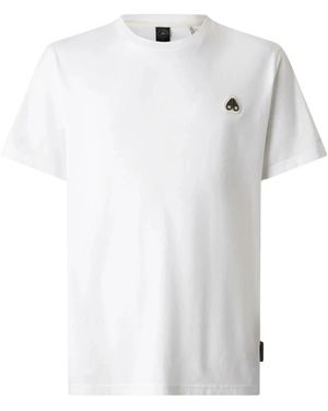 Moose Knuckles T-Shirts - Blanco