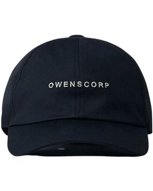 Rick Owens Katoenen Twill Logo Baseballpet - Blauw