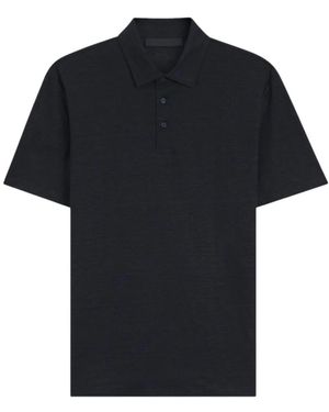 HUGO Tops ,Blauw ,Linnen Parris Polo - Zwart