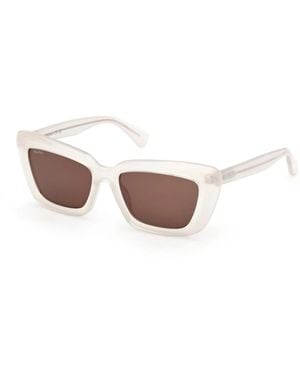 Max Mara Elizabeth Zonnebril - Wit