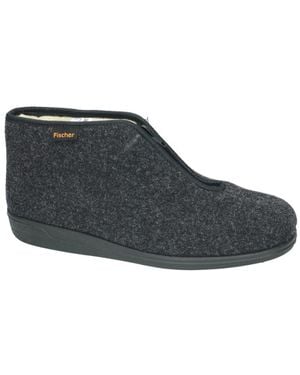 Fischer 204166 Filz-Winterslipper - Blau