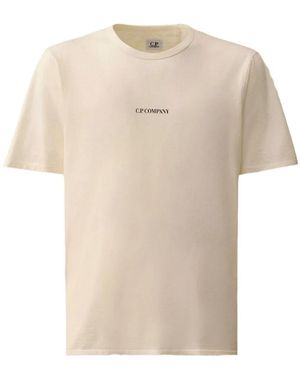 C.P. Company T-Shirts - Naturel