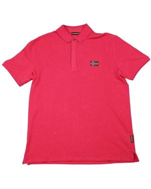 Napapijri Polo Shirts - Pink