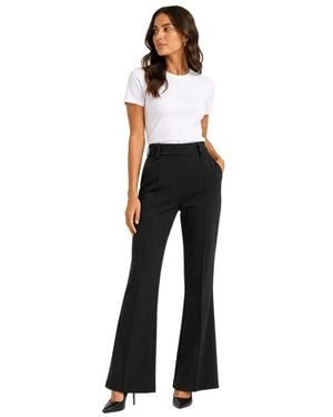 Balmain Wide Trousers - Negro