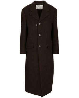 DUNST Single-Breasted Coats - Negro