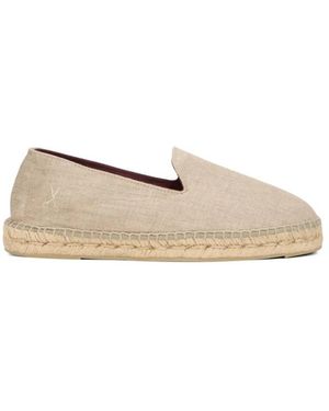 Manebí Schoenen ,Jute Canvas Espadrilles - Naturel