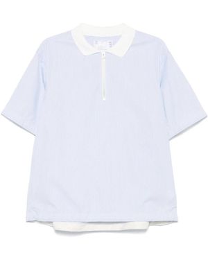 Sacai Polo Shirts - White
