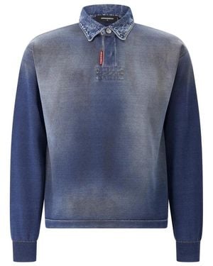 DSquared² Polo Shirts - Blue