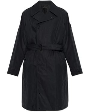 Stone Island Jas Met Logopatch - Zwart