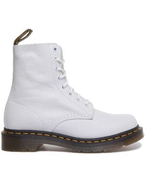 Dr. Martens Lace-Up Boots - White