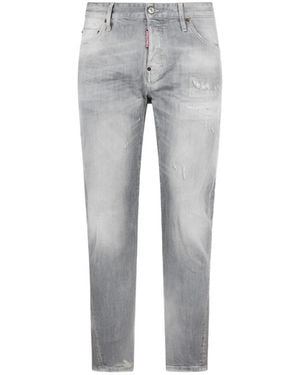 DSquared² Slim-Fit Jeans - Gray