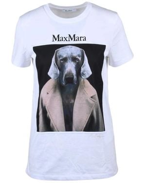 Max Mara T-Shirts - Bleu