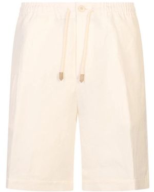 Canali Casual Shorts - Natural