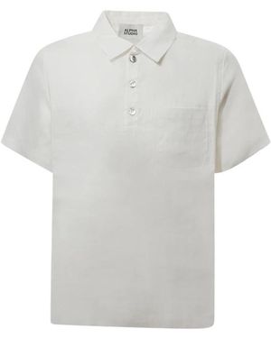 Alpha Studio Polo Shirts - Grey