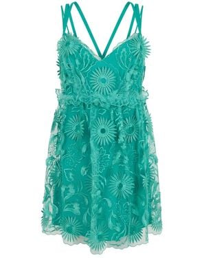 Alberta Ferretti Short Dresses - Blue