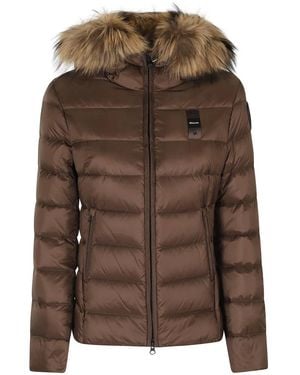 Blauer Jassen ,Bruin ,Nylon Arcadia Donsjack