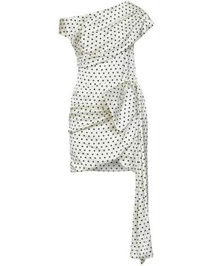 Self-Portrait Short Dresses - White