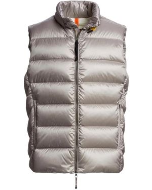 Parajumpers Jassen ,Grijs ,Leer Jeordie Bodywarmer