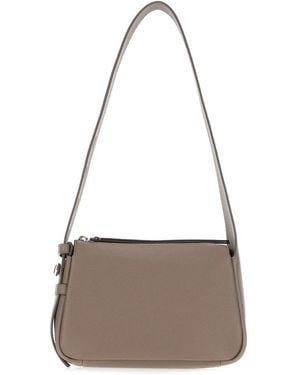 Tory Burch Tassen ,Grijs ,Leer Small Romy Schoudertas