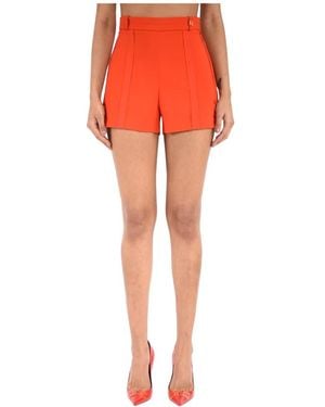 Elisabetta Franchi Short Shorts - Red