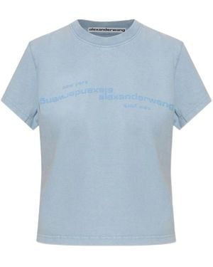 Alexander Wang T-Shirts En Poloshirts - Blauw