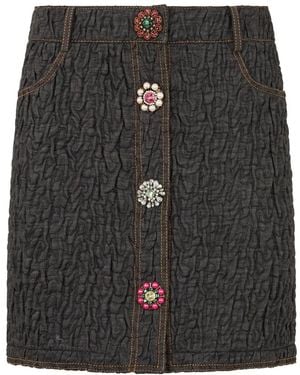 Moschino Short Skirts - Black