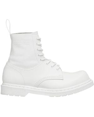 Dr. Martens Lace-Up Boots - White