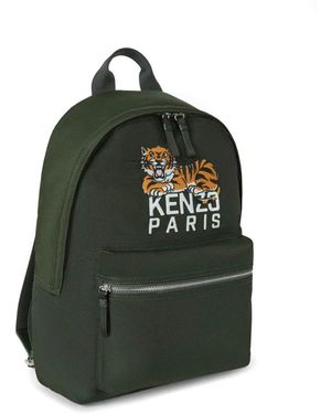 KENZO Happy Tiger Groene Rugzak