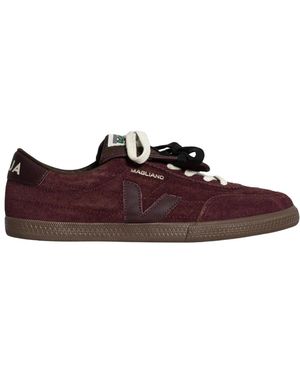 Veja Magliano Panenka Suede Amarante - Bruin