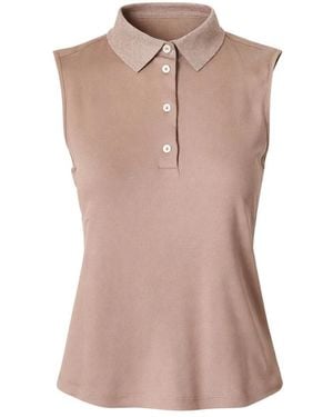 Gran Sasso Polo Shirts - Brown