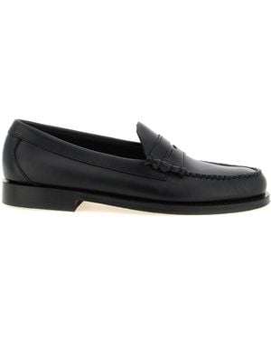 G.H. Bass & Co. Schoenen ,Zwart ,Leer Larson Weejuns Loafers