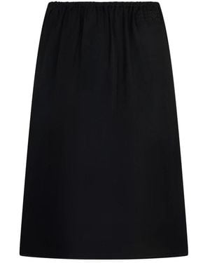 MM6 by Maison Margiela Midi Skirts - Black