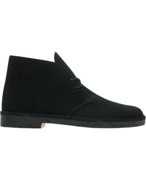 Clarks Lace-Up Boots - Noir