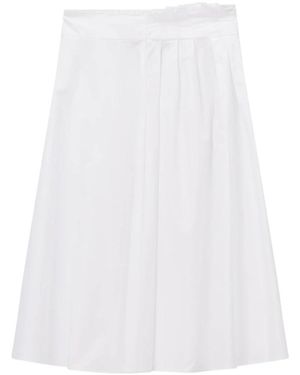MSGM Midi Rok - Wit