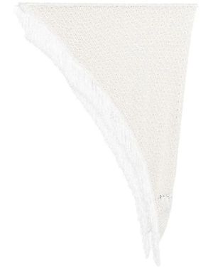 SIMONA CORSELLINI Winter Scarves - White